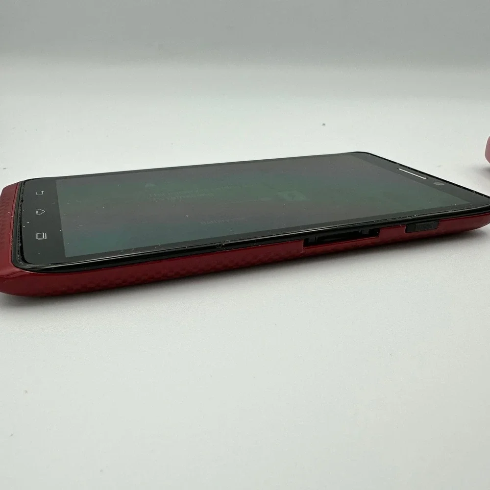 Motorola Droid Ultra XT1080 Verizon Red Smartphone 16GB Tested working